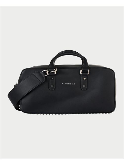 Sac ? double poign?e John Richmond en ?co-cuir JOHN RICHMOND | RWA24090BOBLACK